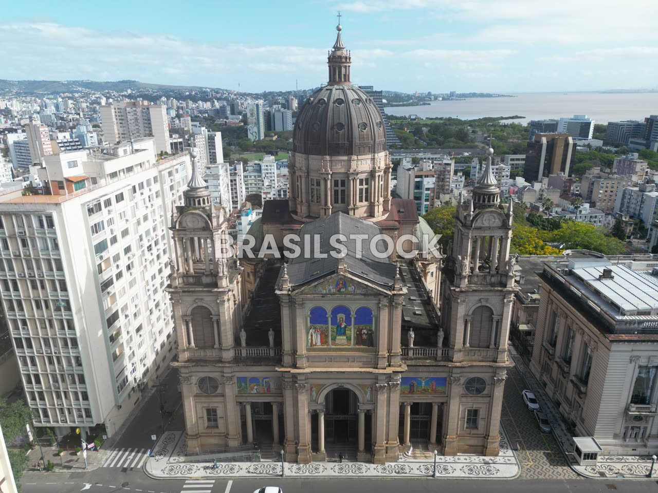 Porto Alegre - Catedral Metropolitana - Drone 